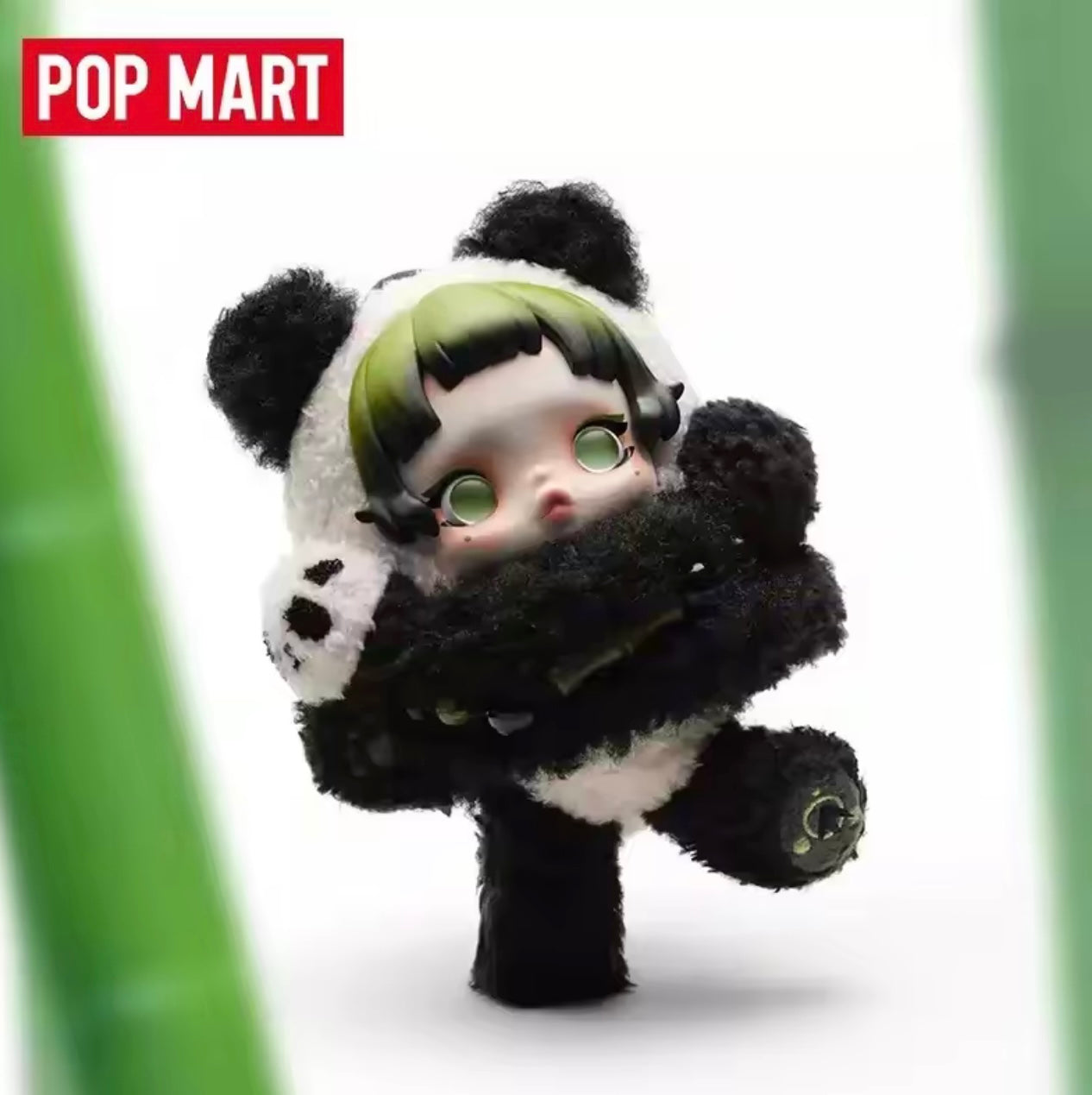 SKULLPANDA - Lazy Panda Serie - Colgante de Peluche Coleccionable