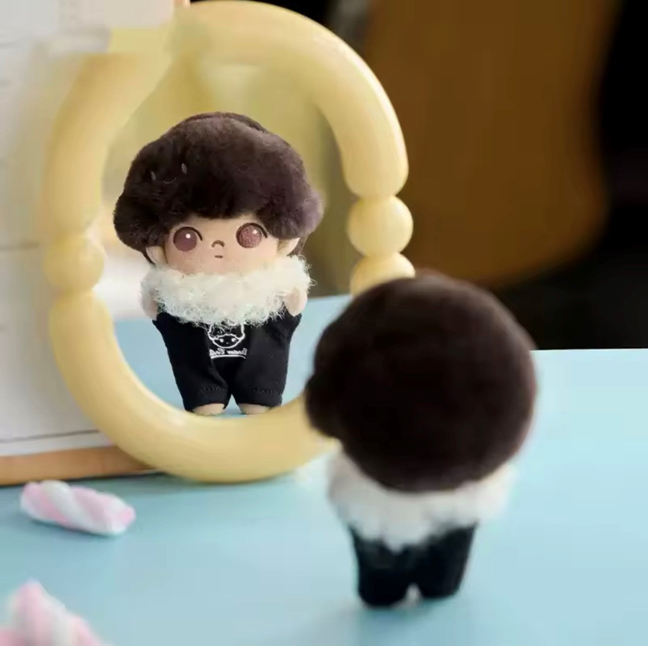 DIMOO World - Crush on Coffee Serie - Colgante de Peluche / Caja Misteriosa