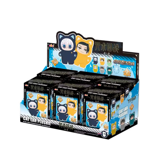 JUJUTSU KAISEN - Cat Ear Plushie Serie - Peluche Coleccionable / Caja Misteriosa (PEDIDO)