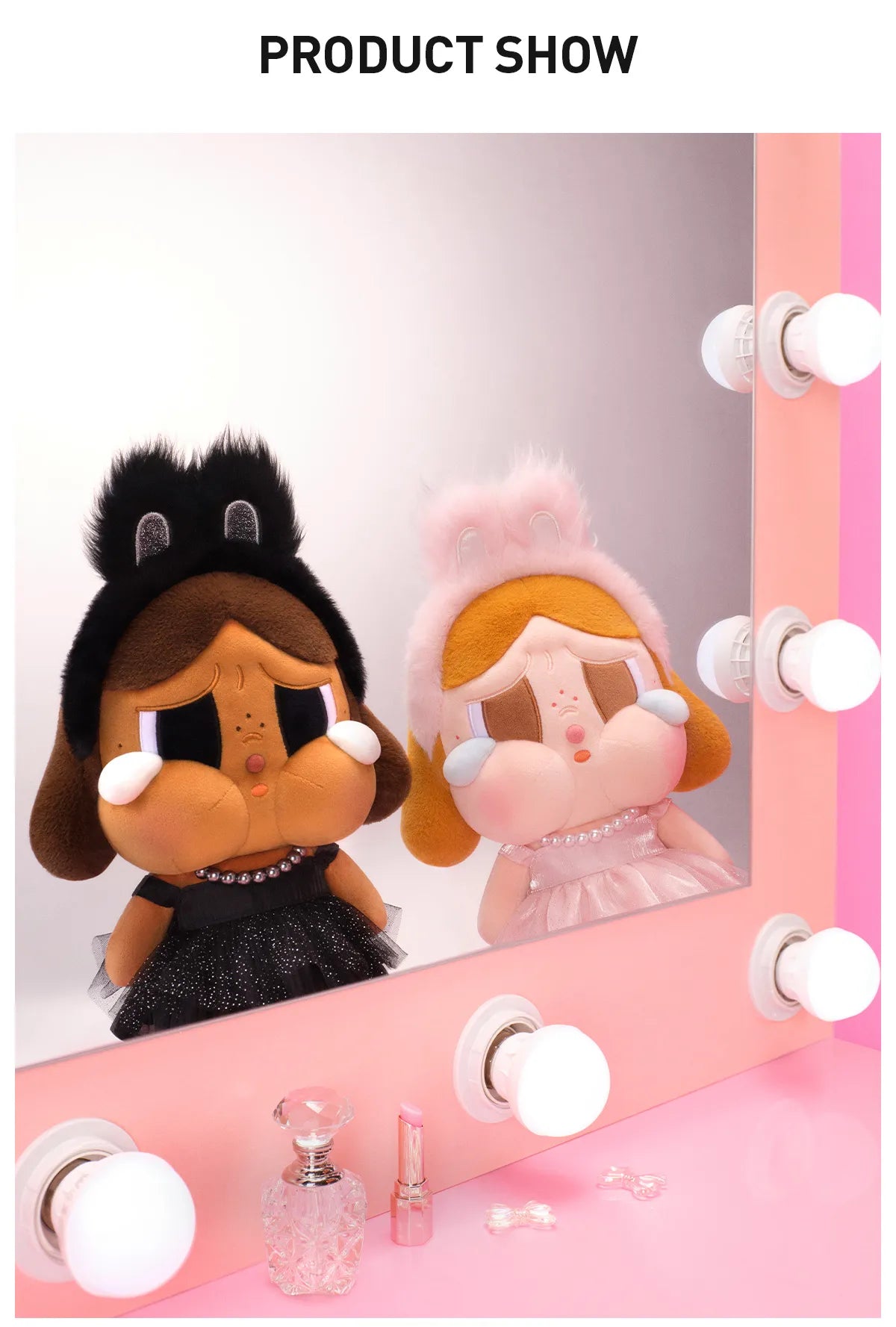 CRYBABY (Black) - Shiny Shiny Plush Doll Serie - Peluche Coleccionable