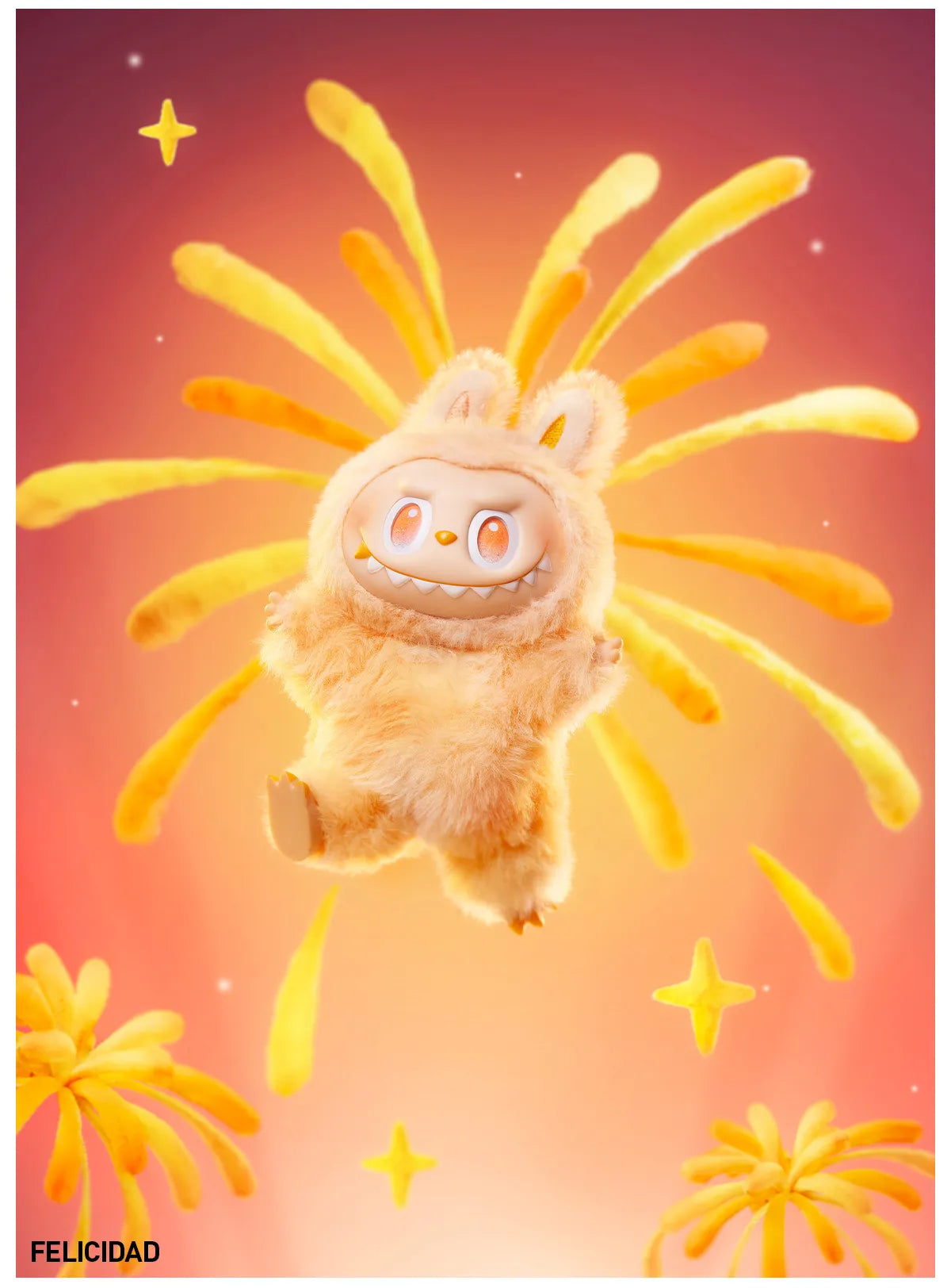 LABUBU THE MONSTERS - Big into Energy Serie - Colgante de Peluche / Caja Misteriosa