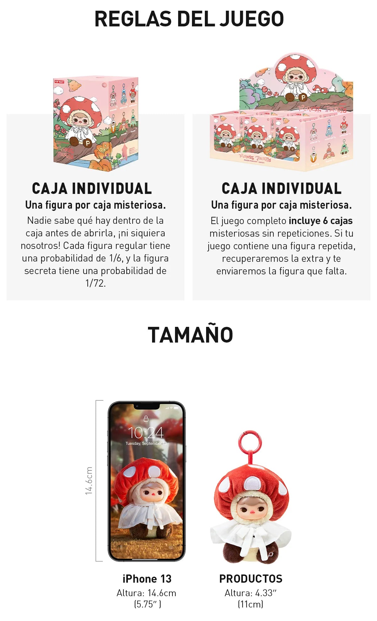 Pucky Forest Party Serie - Figura Coleccionable / Caja Misteriosa