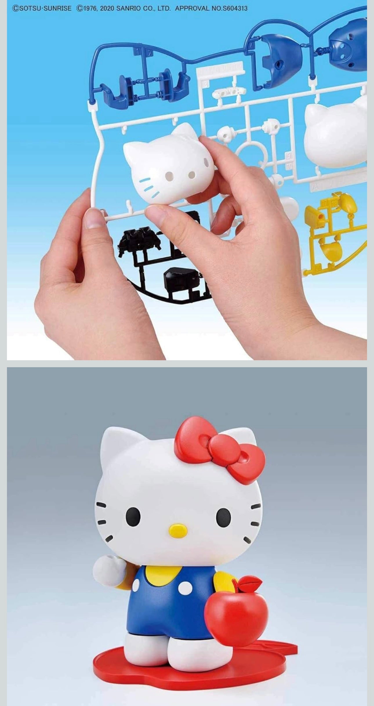 HELLO KITTY x GUNDAM - SD-EX-Standard RX-78-2 - Figura Coleccionable