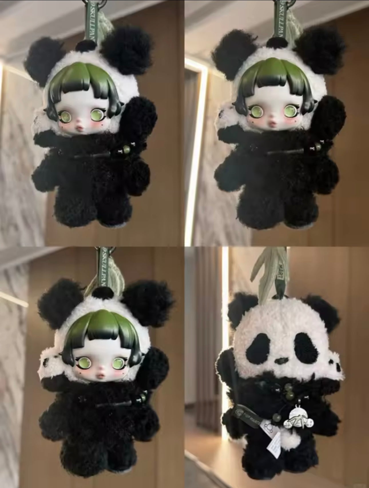 Skullpanda- Lazy Panda- Serie - Figura Coleccionable