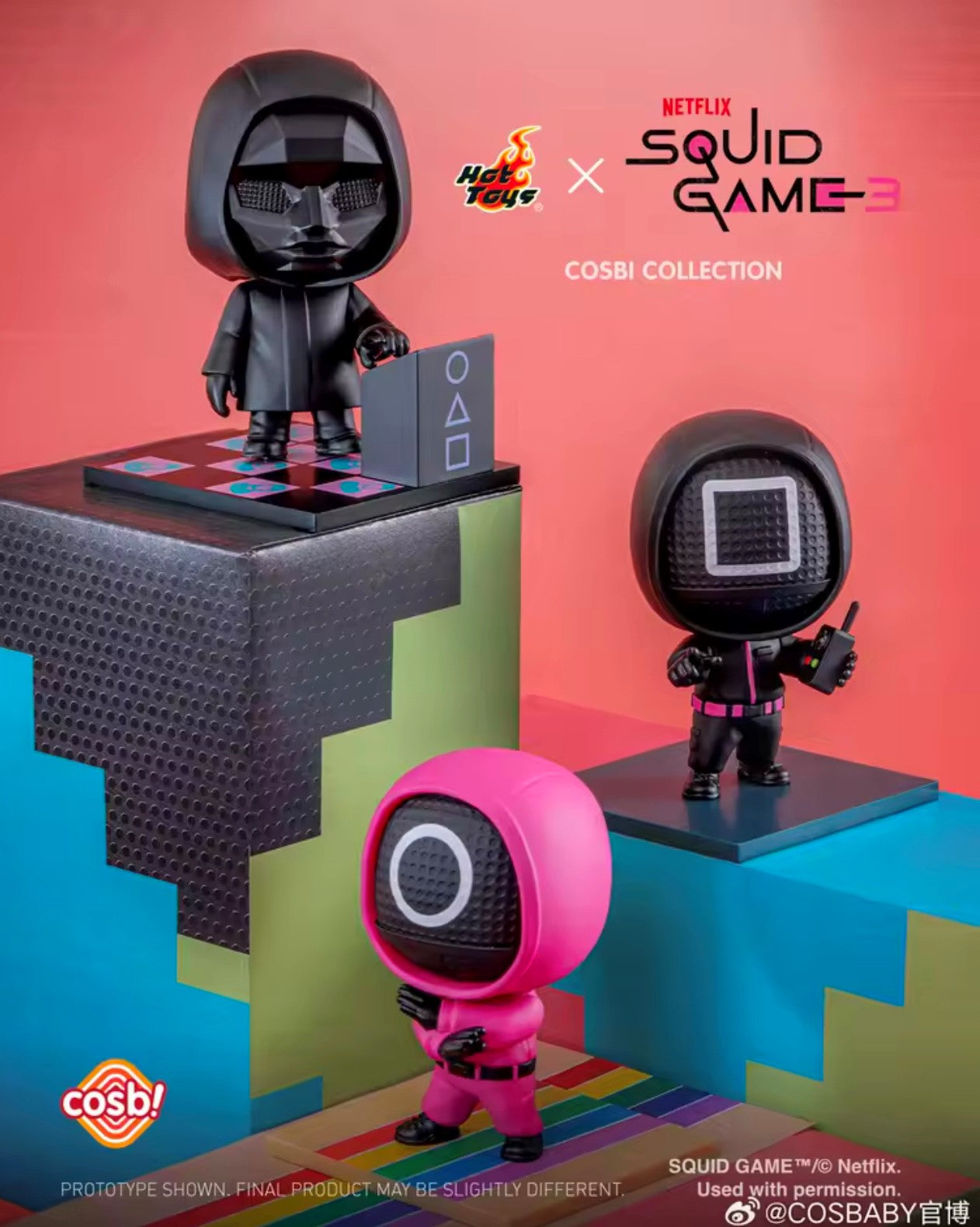 SQUID GAME / Juego del Calamar - Serie 2 - Cosbi Collection - Figura Coleccionable / Caja Misteriosa