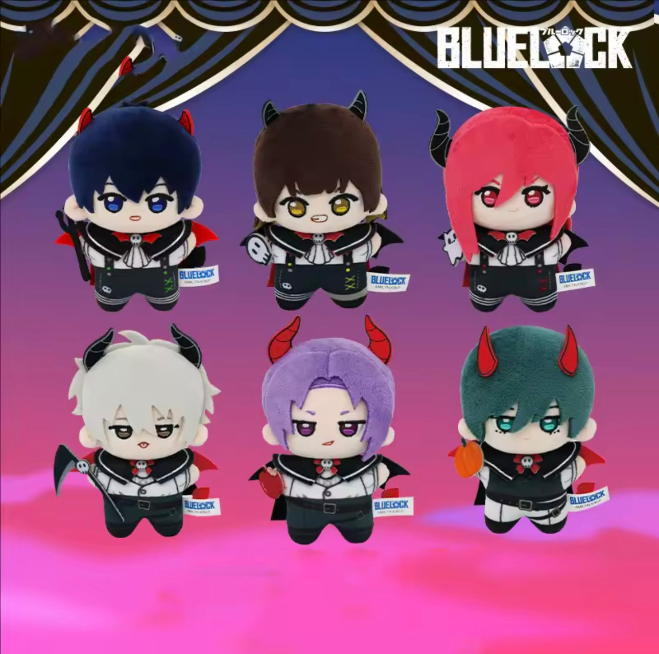 BLUELOCK - Devil Series - Colgante de Peluche / Caja Misteriosa