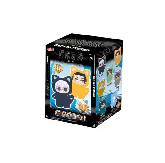 JUJUTSU KAISEN - Cat Ear Plushie Serie - Peluche Coleccionable / Caja Misteriosa