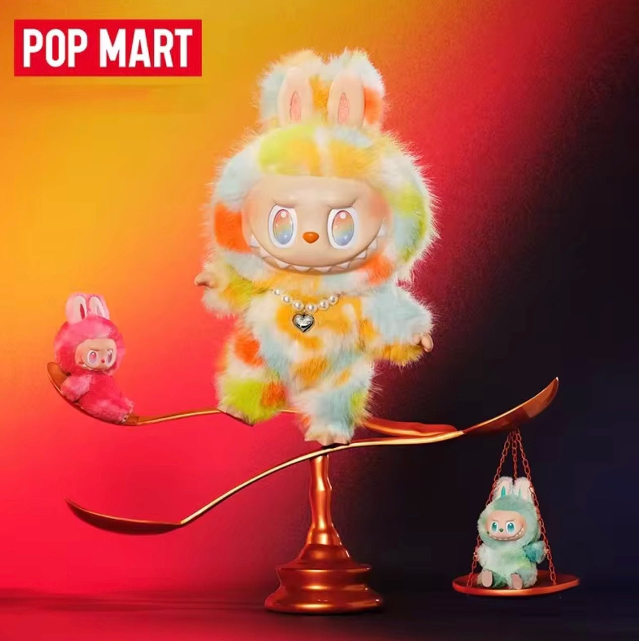 LABUBU THE MONSTERS - Rock the Universe - Big into Energy Serie - Peluche Coleccionable