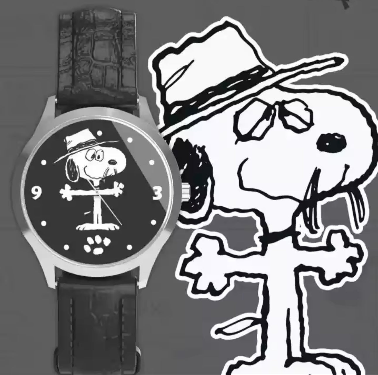 RELOJ SNOOPY & FRIENDS - Watches for the Gang Serie - Accesorio Coleccionable / Caja Misteriosa (PEDIDO)