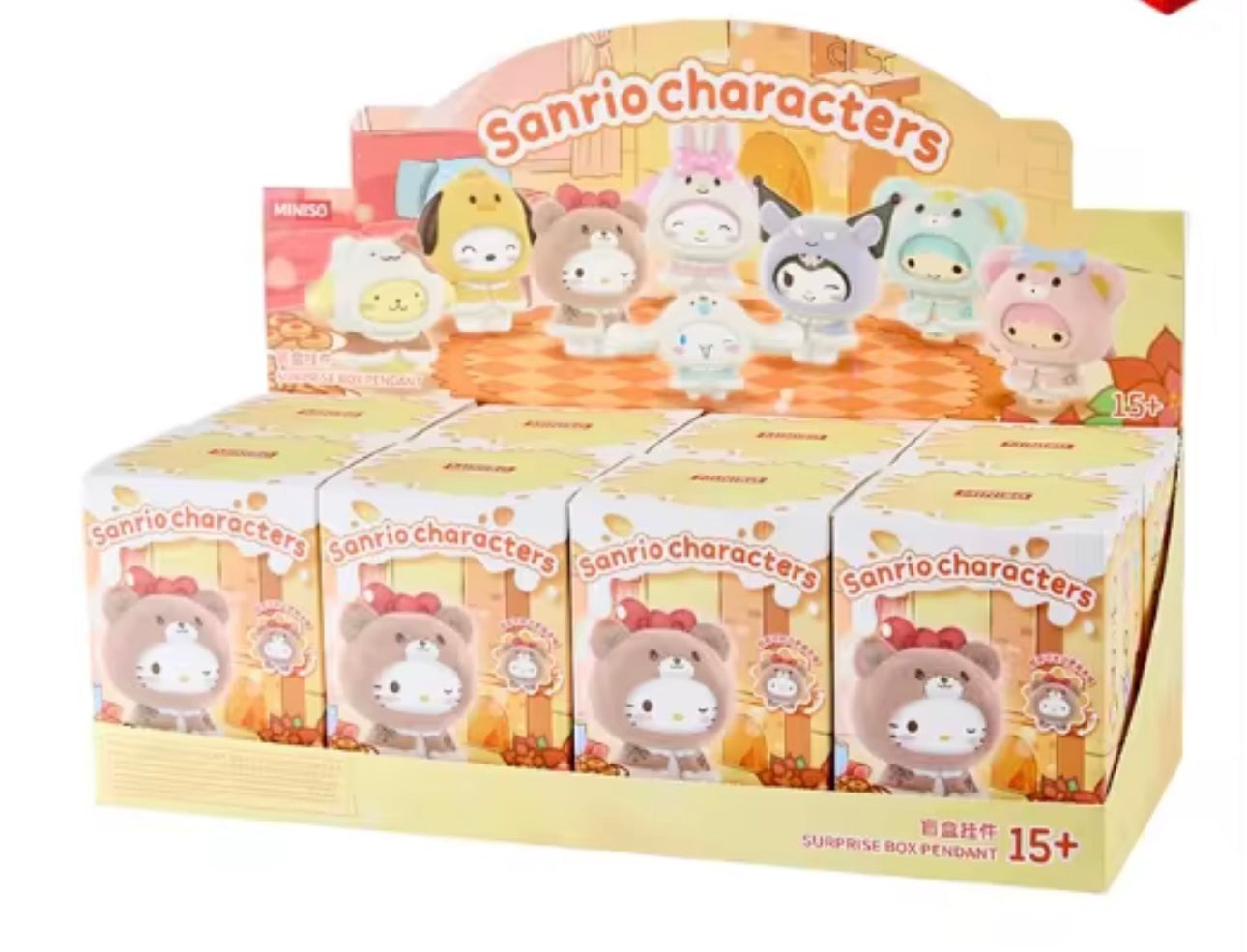 Sanrio - Little Cape Series - Colgante de Peluche / Caja Misteriosa