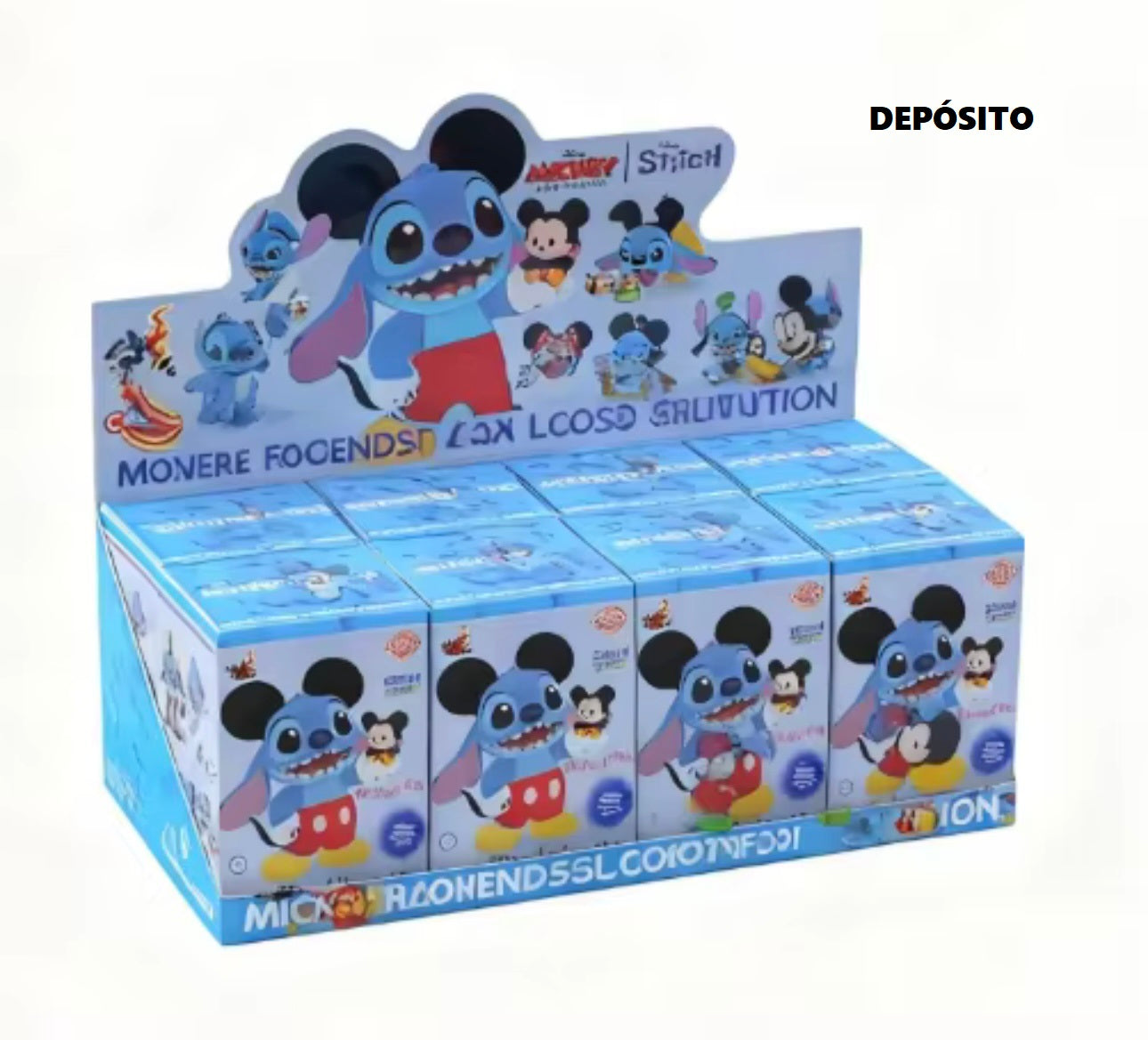 HOT TOYS STITCH x MICKEY AND FRIENDS - Cosbi Collection - Figura Coleccionable / Caja Misteriosa