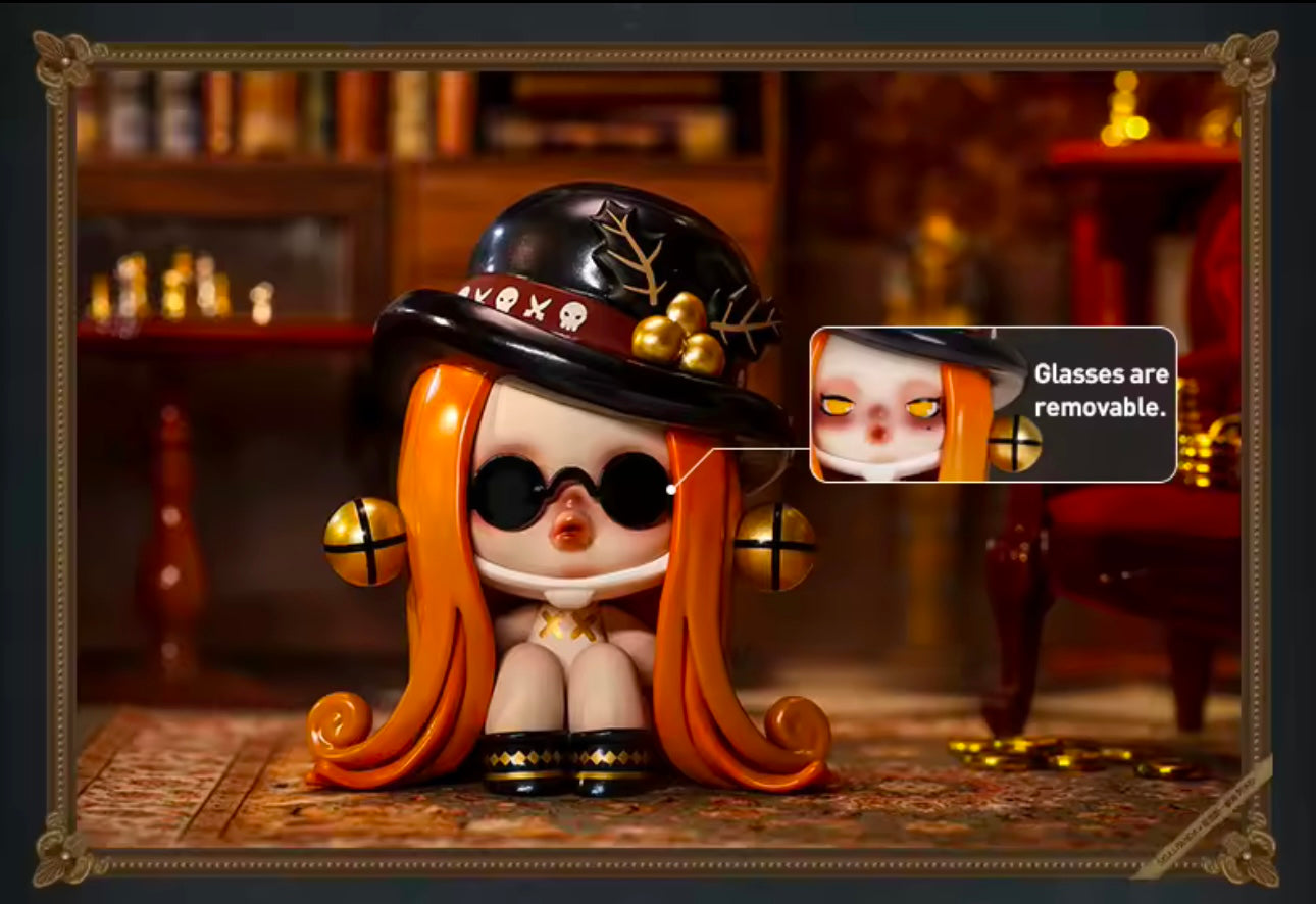 SKULLPANDA × THE ADDAMS FAMILY Series - Figura Coleccionable / Caja Misteriosa