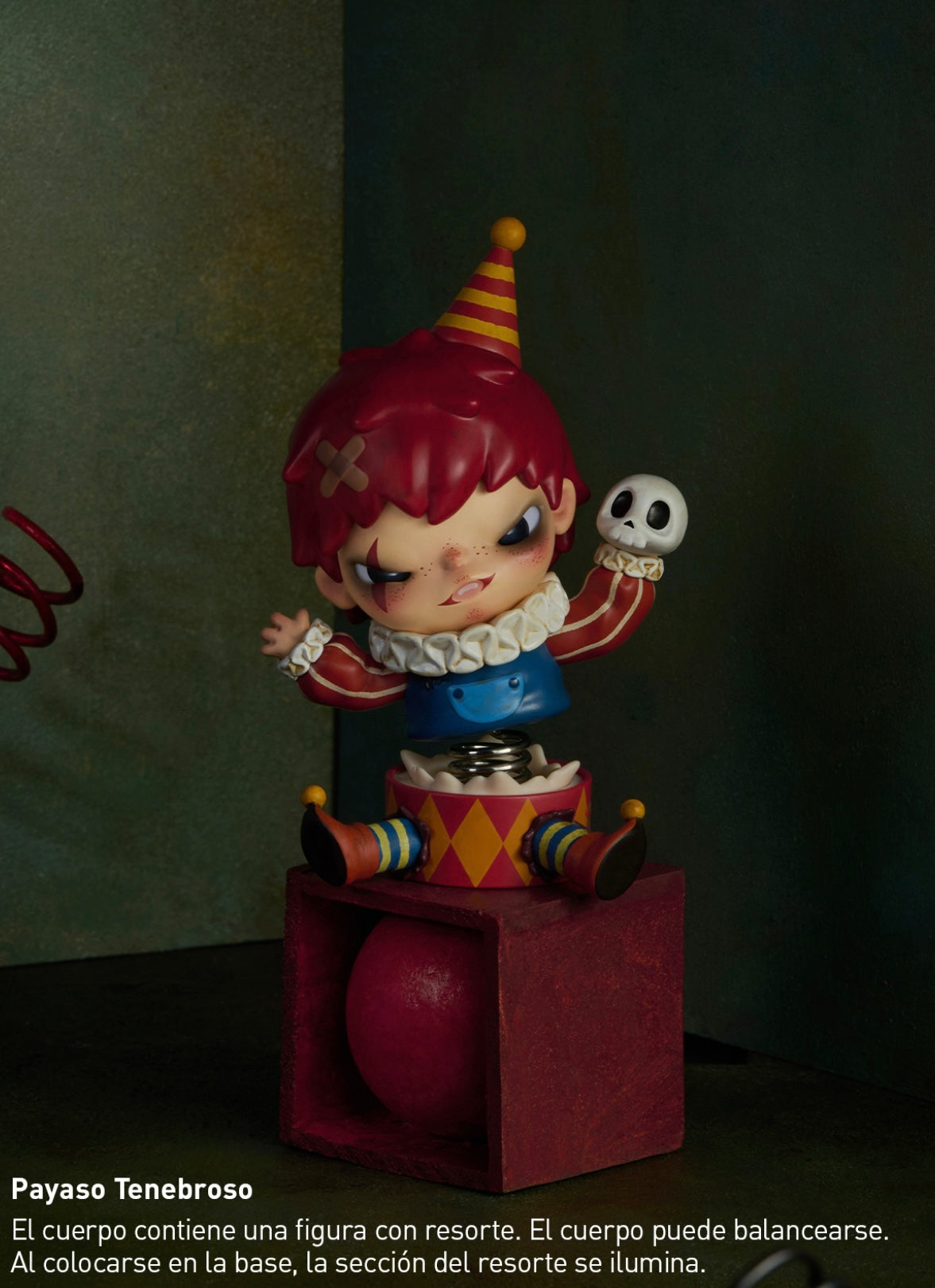 HIRONO x Parque Misterioso Series (+ Pedestal fantasmal con luz) - Figura Coleccionable / Caja Misteriosa