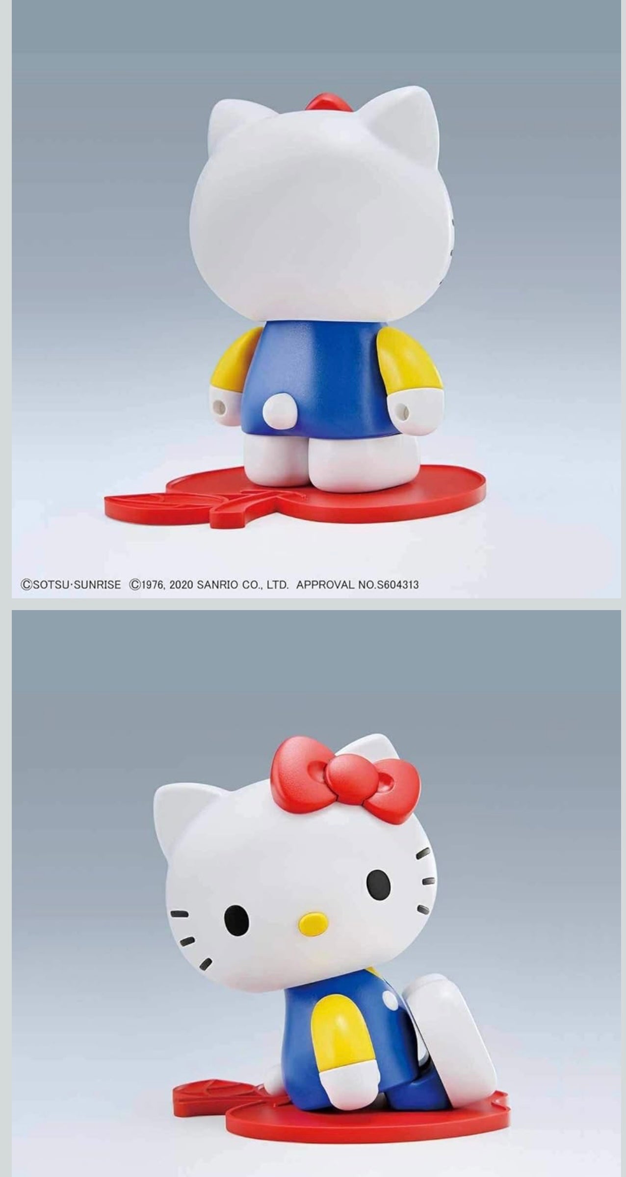 HELLO KITTY x GUNDAM - SD-EX-Standard RX-78-2 - Figura Coleccionable