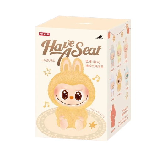 LABUBU THE MONSTERS - Have a Seat Serie - Colgante de Peluche / Caja Misteriosa