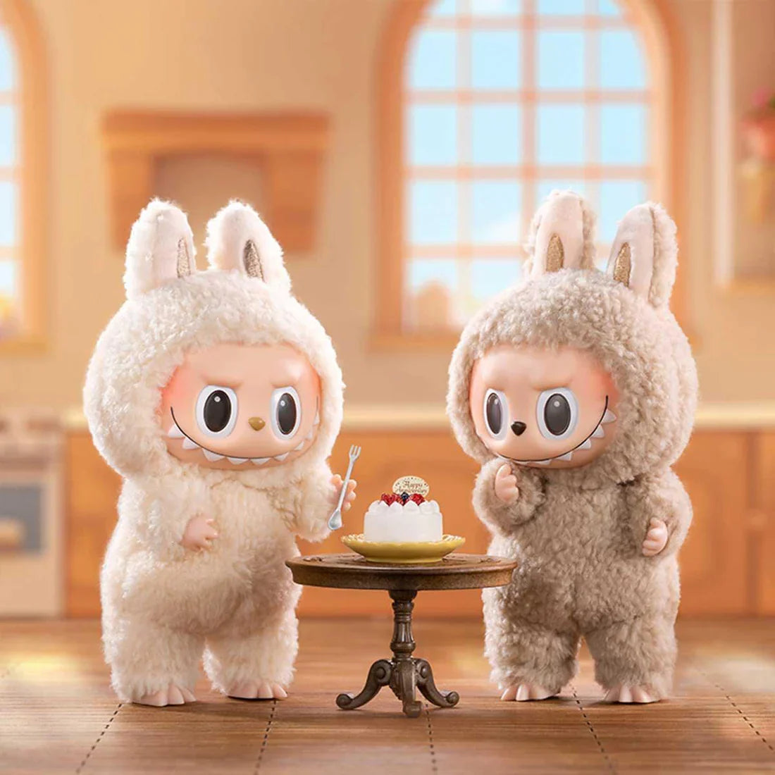 LABUBU THE MONSTERS - Exciting Macaron Serie - Colgante de Peluche / Caja Misteriosa