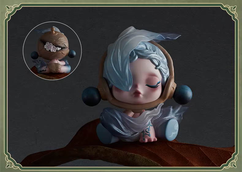 SKULLPANDA x The Ink Plum Blossom Serie - Figura Coleccionable / Caja Misteriosa