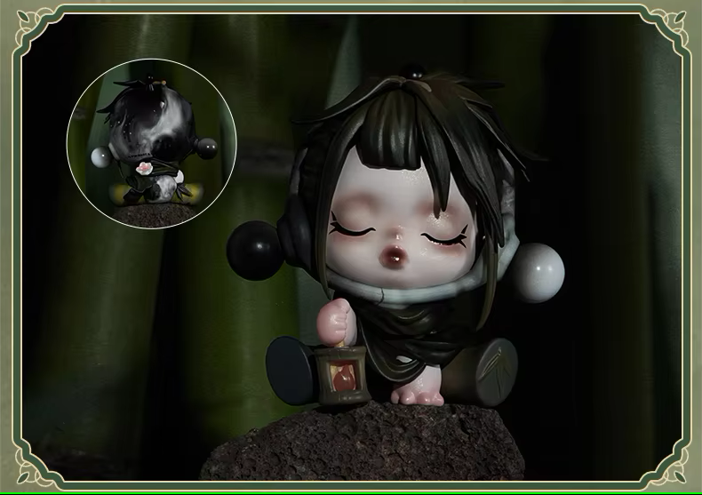 SKULLPANDA x The Ink Plum Blossom Serie - Figura Coleccionable / Caja Misteriosa