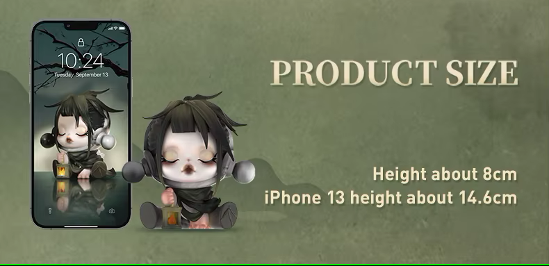 SKULLPANDA x The Ink Plum Blossom Serie - Figura Coleccionable / Caja Misteriosa