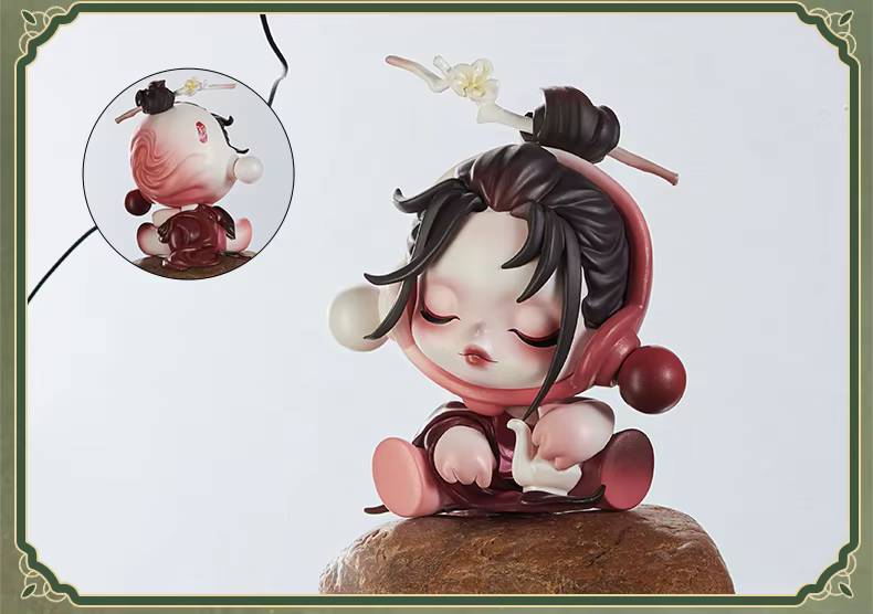 SKULLPANDA x The Ink Plum Blossom Serie - Figura Coleccionable / Caja Misteriosa