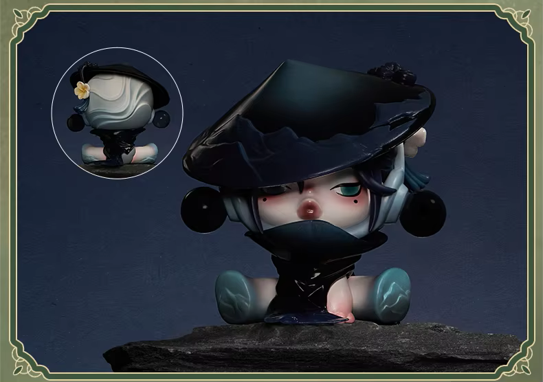 SKULLPANDA x The Ink Plum Blossom Serie - Figura Coleccionable / Caja Misteriosa