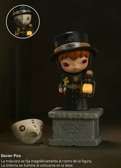 HIRONO x Parque Misterioso Series (+ Pedestal fantasmal con luz) - Figura Coleccionable / Caja Misteriosa