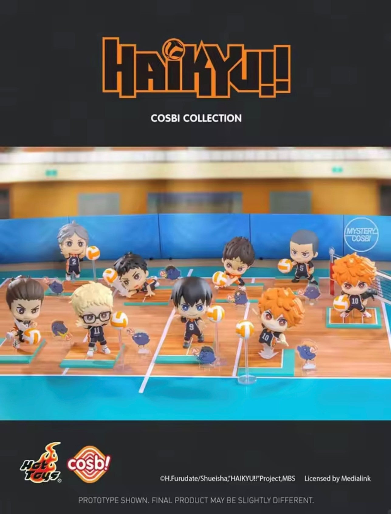 HAIKYU!! Cosbi Collection - Figura Coleccionable / Caja Misteriosa