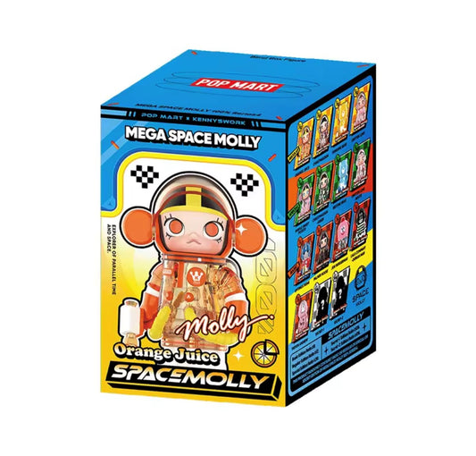 [EN STOCK] Figura Mega Space Molly 100% - Serie 04 (Blind Box) marca POP MART (9 cm)