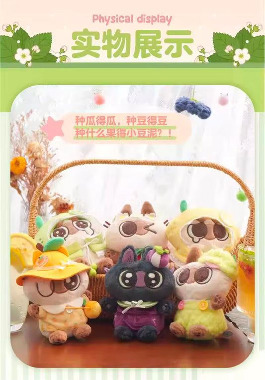 [EN STOCK] Figura Fruity Azukisan - Strawberry Serie (Blind Box) marca Nobeko (14 cm)