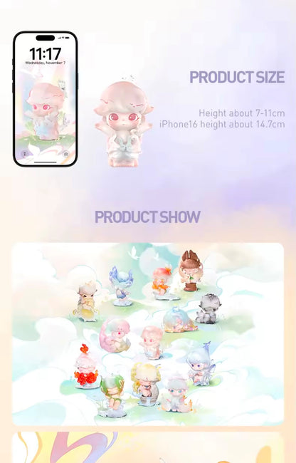 [PEDIDO] Figura DIMOO - Serie Shapes in Nature (Blind Box) marca Pop Mart (11 cm)