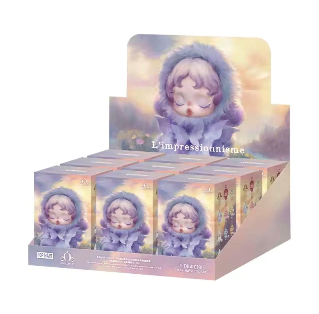 [PEDIDO] Figura Skullpanda - L´impressionnisme Serie Plush Doll (Blind Box) marca Pop Mart (13.5 cm)