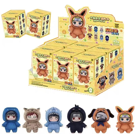 [PEDIDO] Caja de Figuras Naruto Shippuden - Cute Beast Party Serie (Blind Box) marca EAKI/TOP TOY (14 cm)