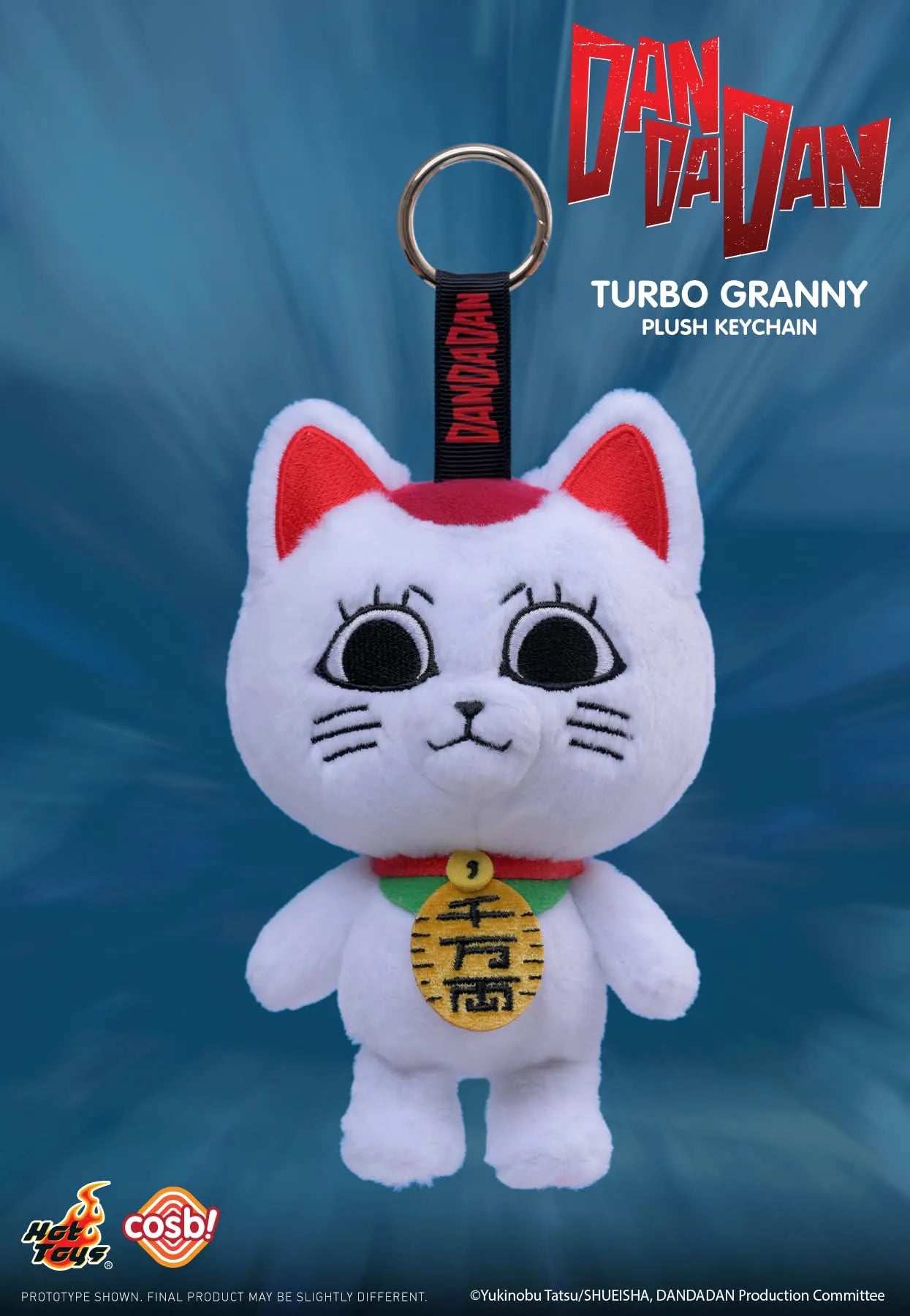 TURBO GRANNY - Dan Da Dan - Cosbi Plush Keychain Collection - Colgante de Peluche / Caja Misteriosa