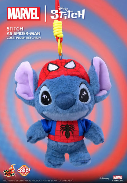 STITCH Disney x Marvel - Cosbi Plush Keychain Collection - Colgante de Peluche / Caja Misteriosa