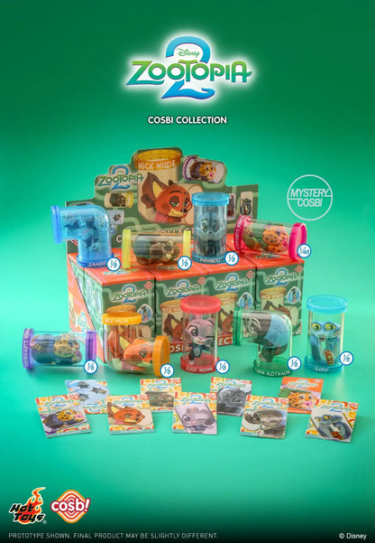 ZOOTOPIA 2 (tubos interconectables) - Hot Toys Cosbi Collection - Figura Coleccionable / Caja Misteriosa