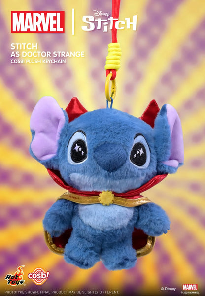 STITCH Disney x Marvel - Cosbi Plush Keychain Collection - Colgante de Peluche / Caja Misteriosa