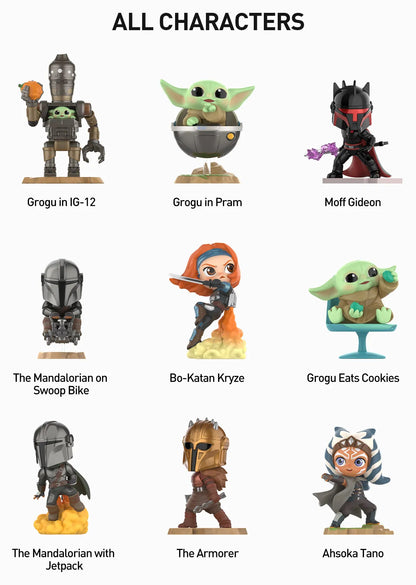 Stars Wars Mandalorian  Serie - Figura Coleccionable / Caja Misteriosa