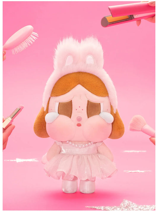 [PEDIDO] Figura Cry Baby (Pink) - Shiny Shiny Plush Doll Serie Marca POP MART (33 cm)