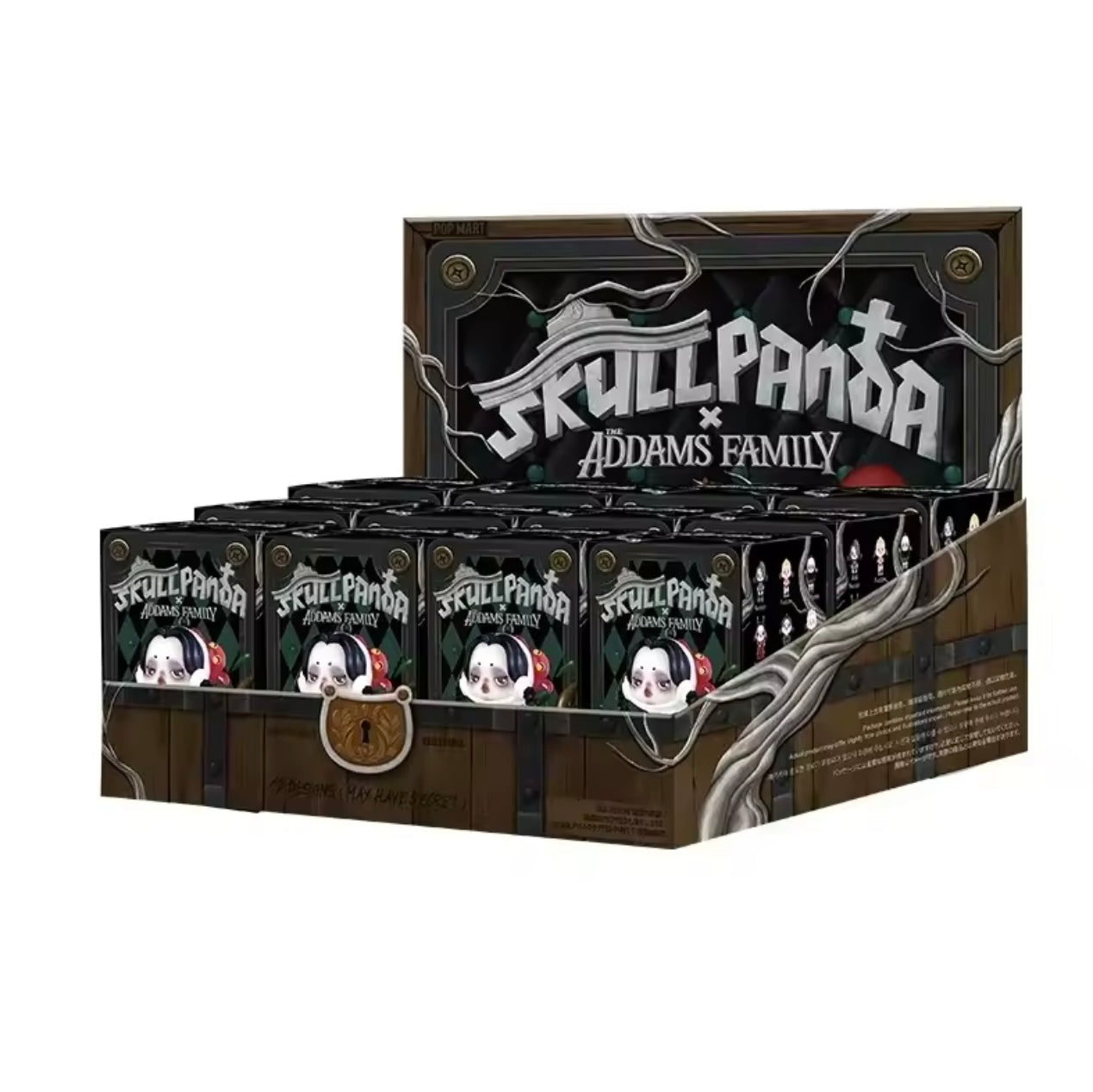 SKULLPANDA × THE ADDAMS FAMILY Series - Figura Coleccionable / Caja Misteriosa
