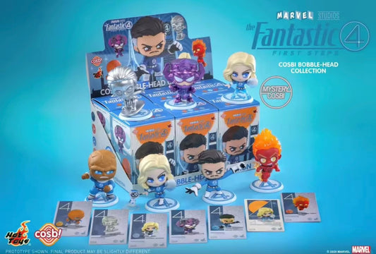 [PEDIDO] Figura Fantastic Four / 4 Fantásticos - Cosbi Bobble-Head Collection (Blind Box) marca Hot Toys  (9.5 cm)