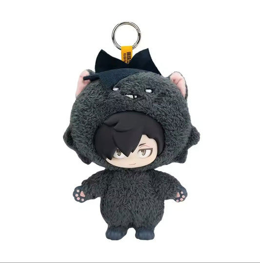 [EN STOCK] Figura Peluche Haikyuu Kuroo Tetsuro- Dumpster Battle Serie Marca Gong (17 cm)