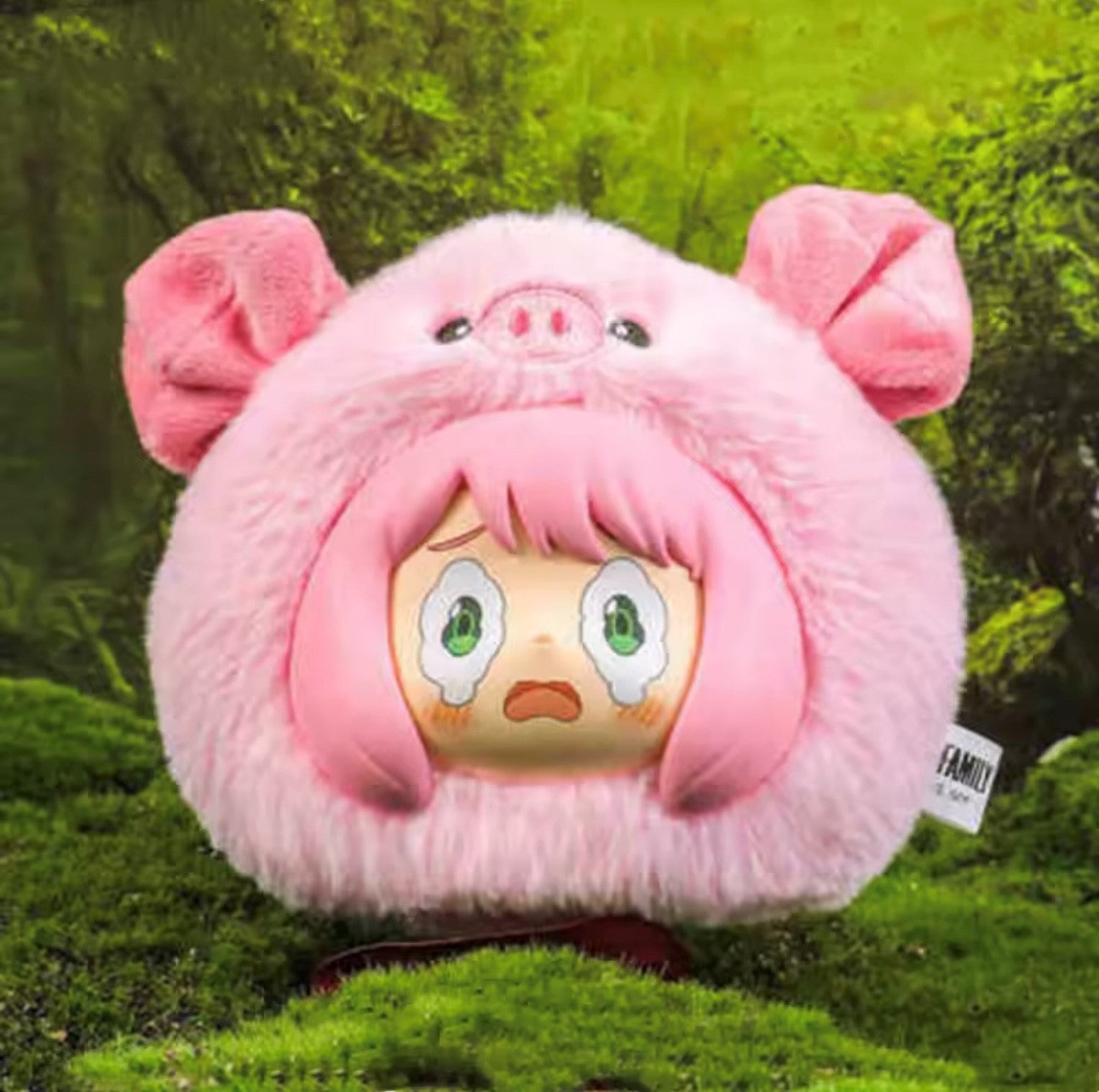 [EN STOCK] Figura Peluche Anya Forger - Spy x Family - Serie The Animal Party (Blind Box) Marca Eaki (12 cm)