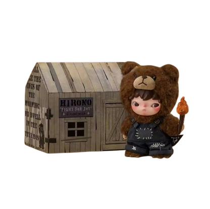 [EN STOCK] Figura Hirono Living Wild - Fight for Joy Serie Marca Pop Mart (16 cm)
