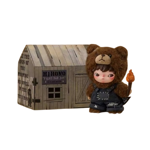 [EN STOCK] Figura Hirono Living Wild - Fight for Joy Serie Marca Pop Mart (16 cm)