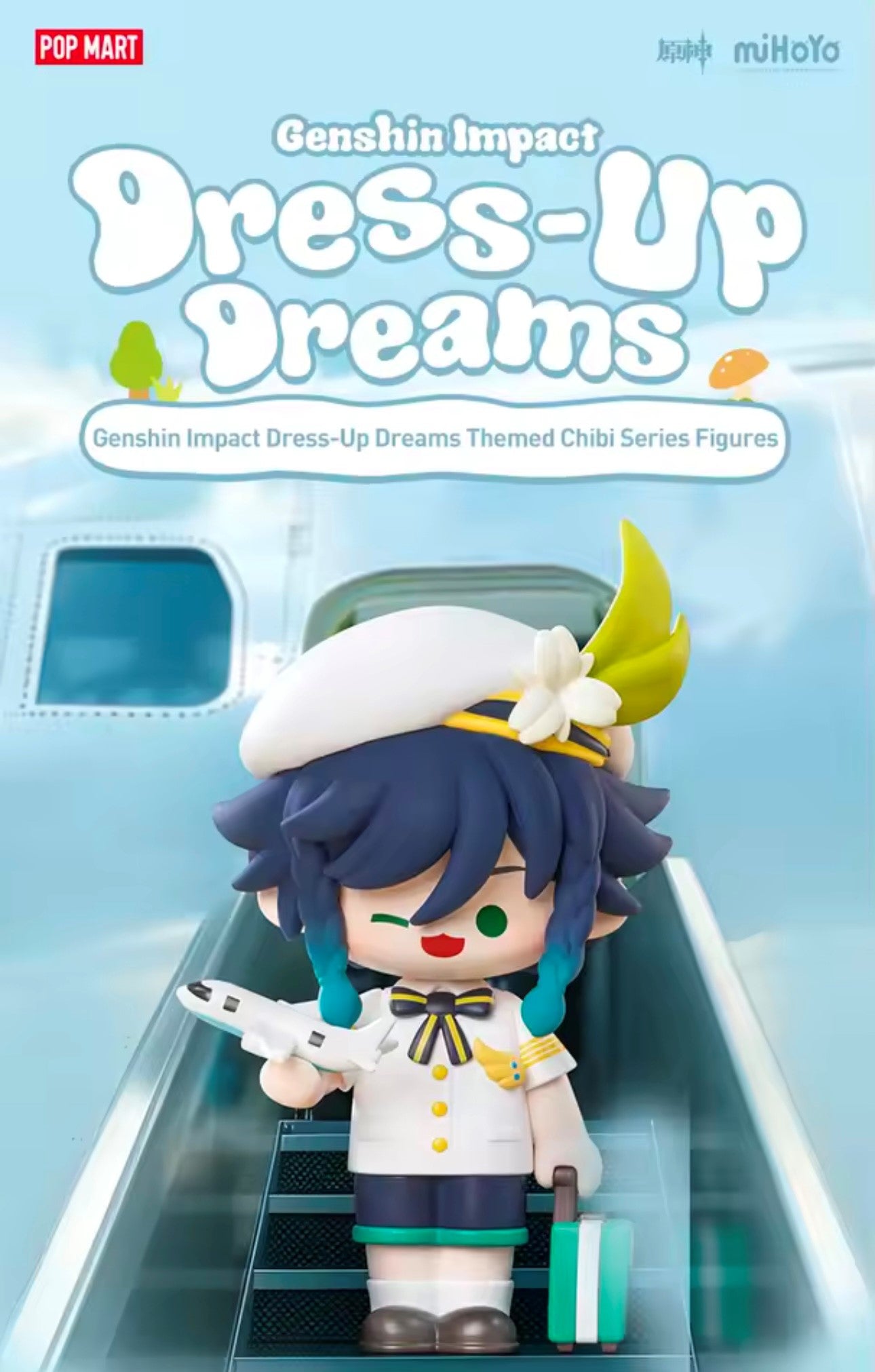 [PEDIDO] Figura Genshin Impact - Dress Up Dreams Themed Chibi Serie (Blind Box) Marca POP MART (8 cm)