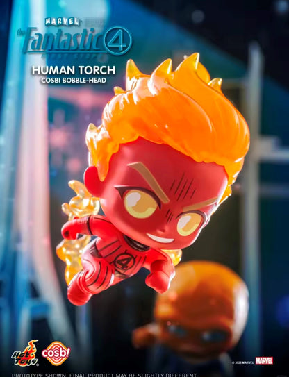 FANTASTIC FOUR / 4 Fantásticos - Cosbi Bobble-Head Collection - Figura Coleccionable / Caja Misteriosa