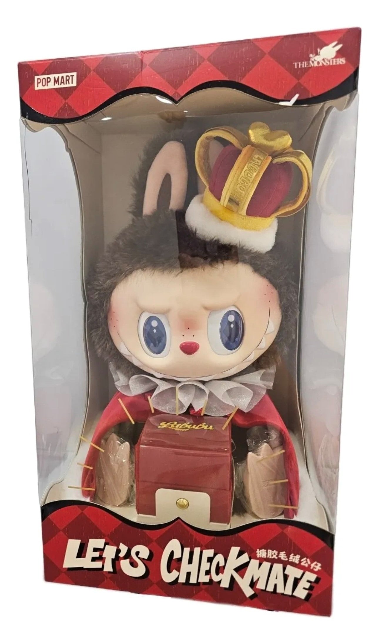 [EN STOCK] Figura Labubu  - Let´s Checkmate marca POP MART (38 cm)
