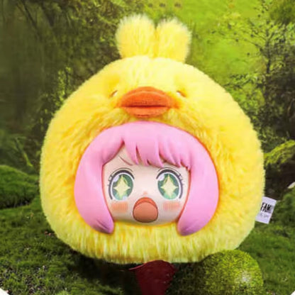 [EN STOCK] Figura Peluche Anya Forger - Spy x Family - Serie The Animal Party (Blind Box) Marca Eaki (12 cm)