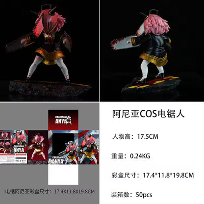 Spy x Family - Anya Forger x Chainsaw Man Serie - Figura Coleccionable