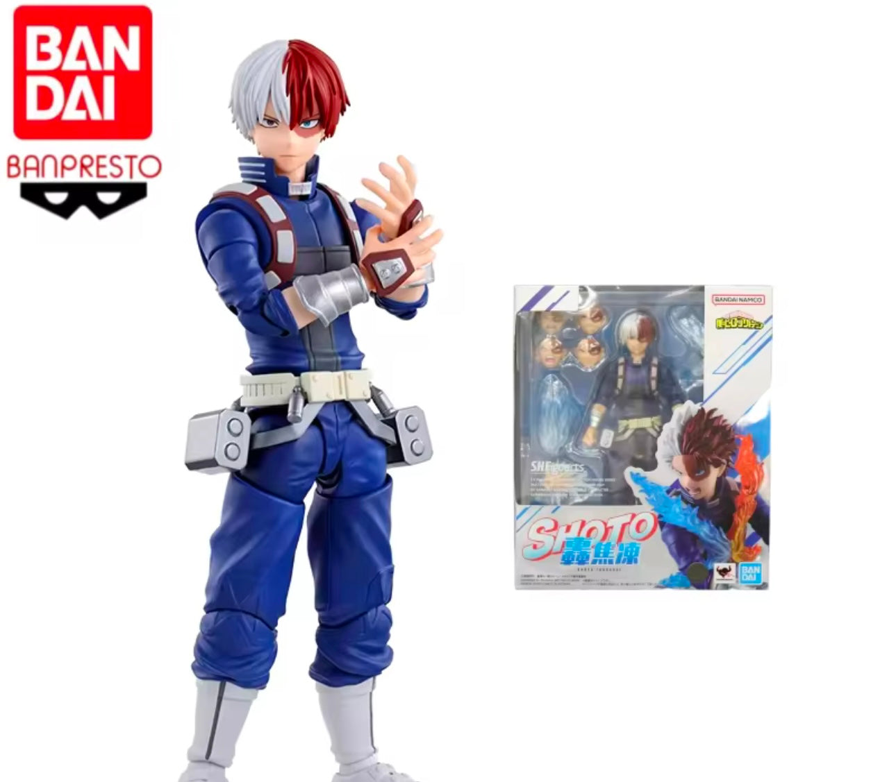 MY HERO ACADEMY -  Bakugo Katsuki Izuku Midoriya Shoto Todoroki - Figura Coleccionable